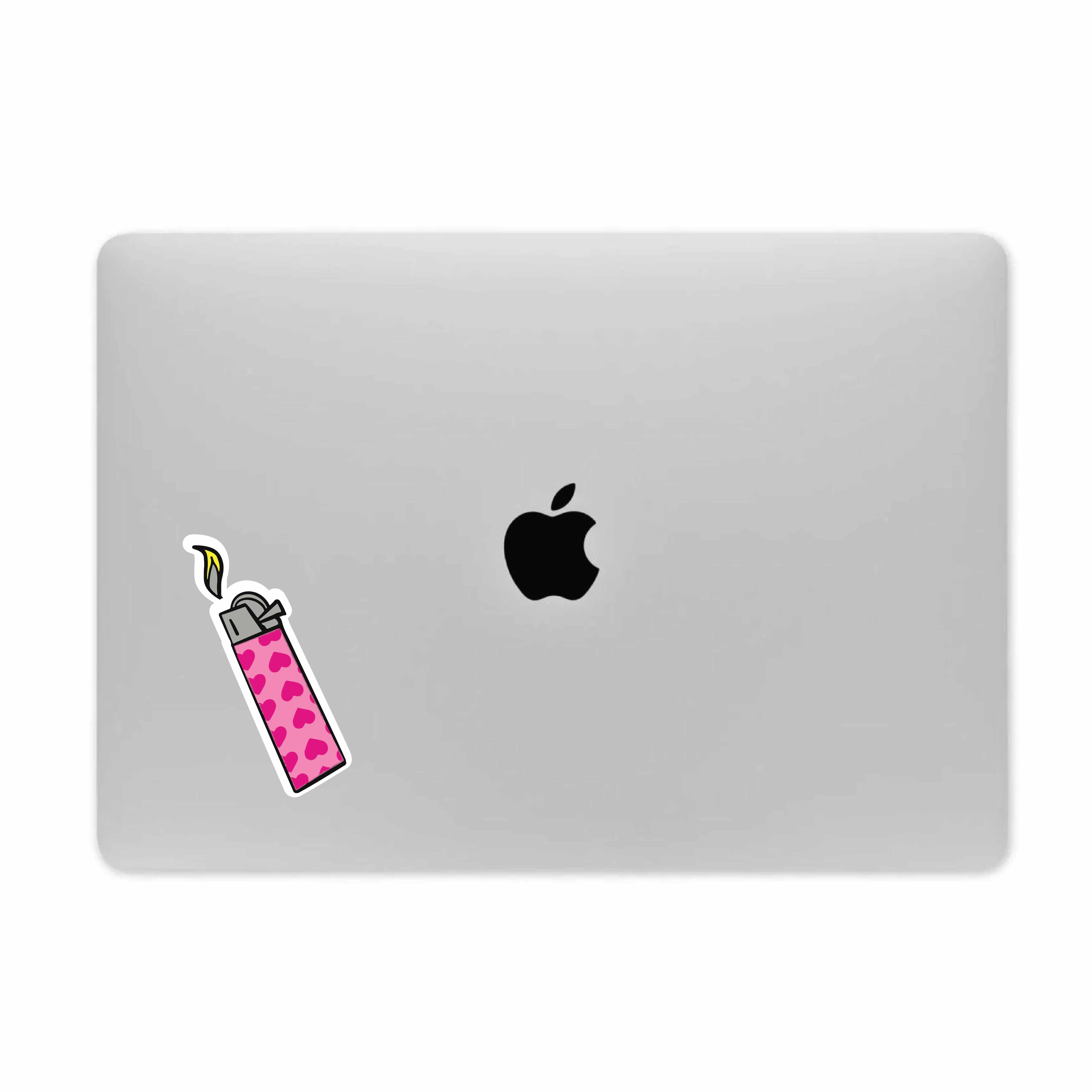 Pink Lighter Sticker