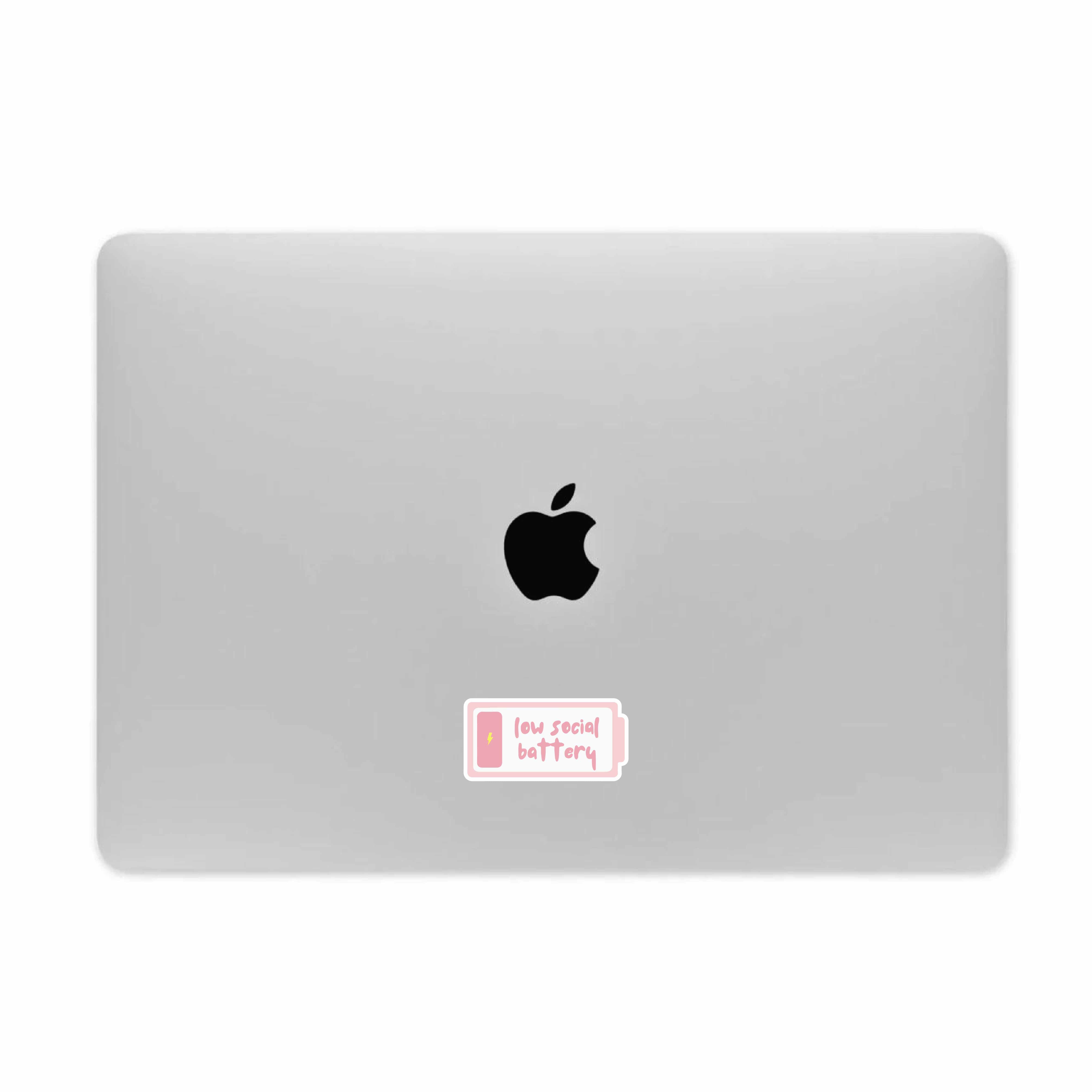 Low Social Battery Sticker
