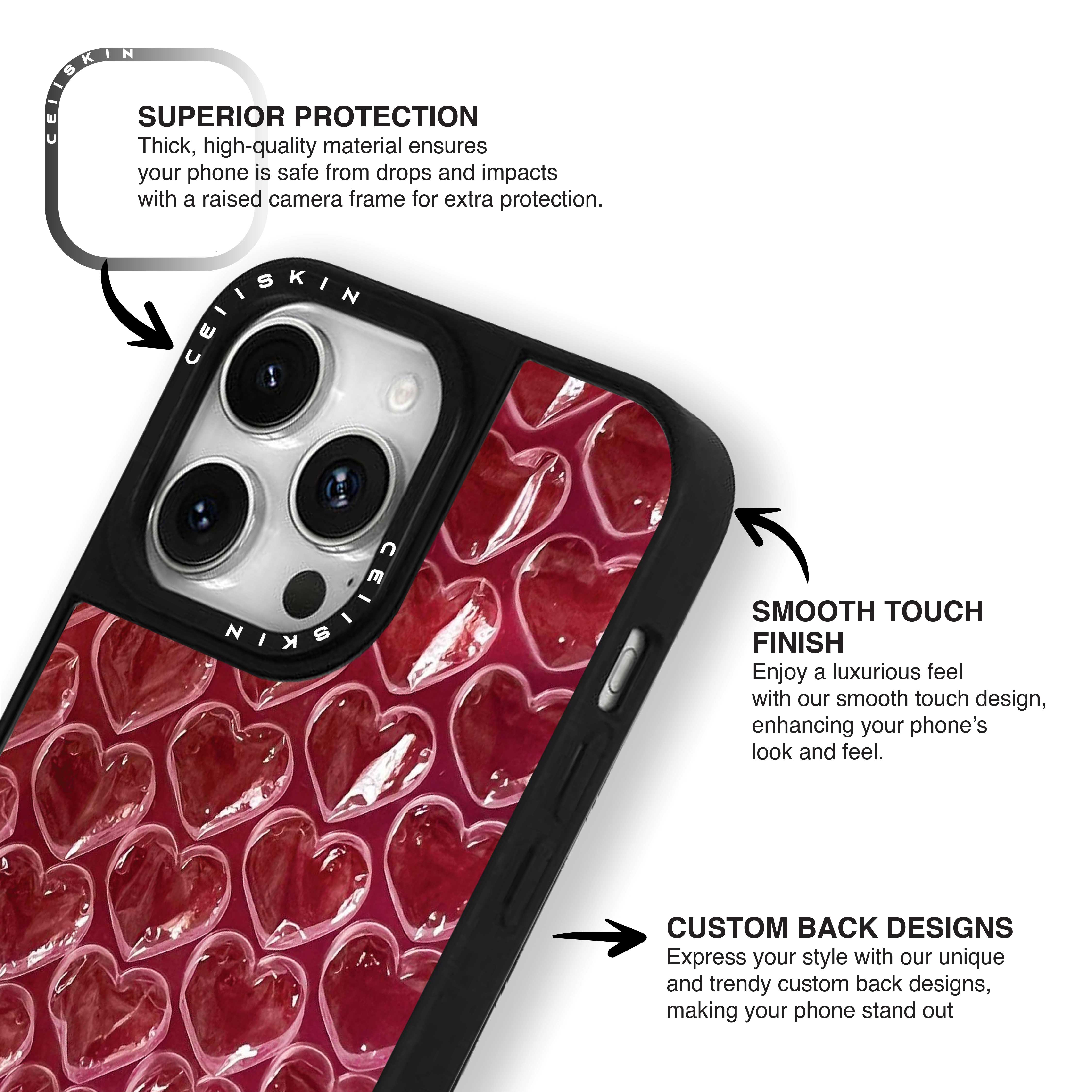 Heart Pops - Mirror Case