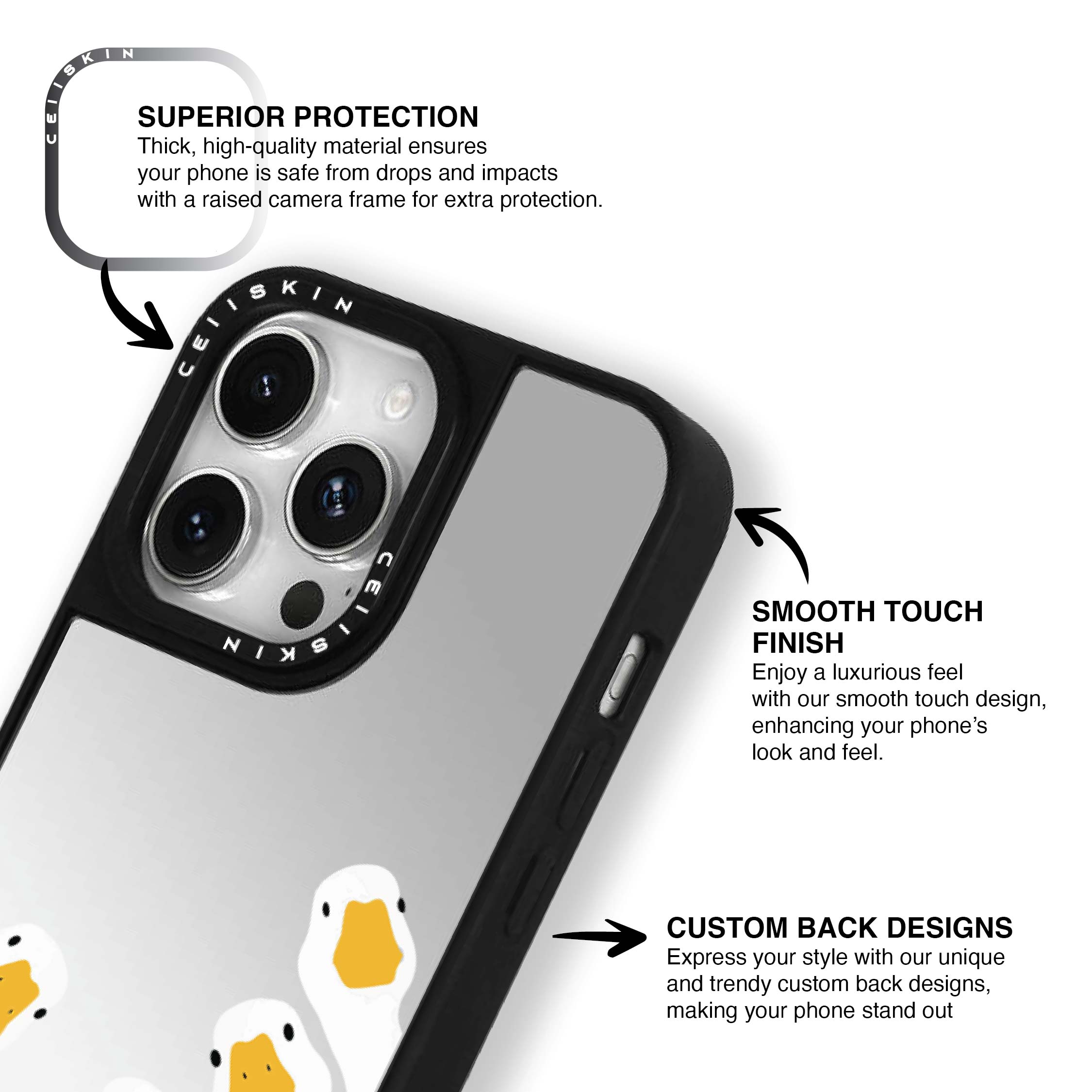 Judgy Ducks - Mirror Case