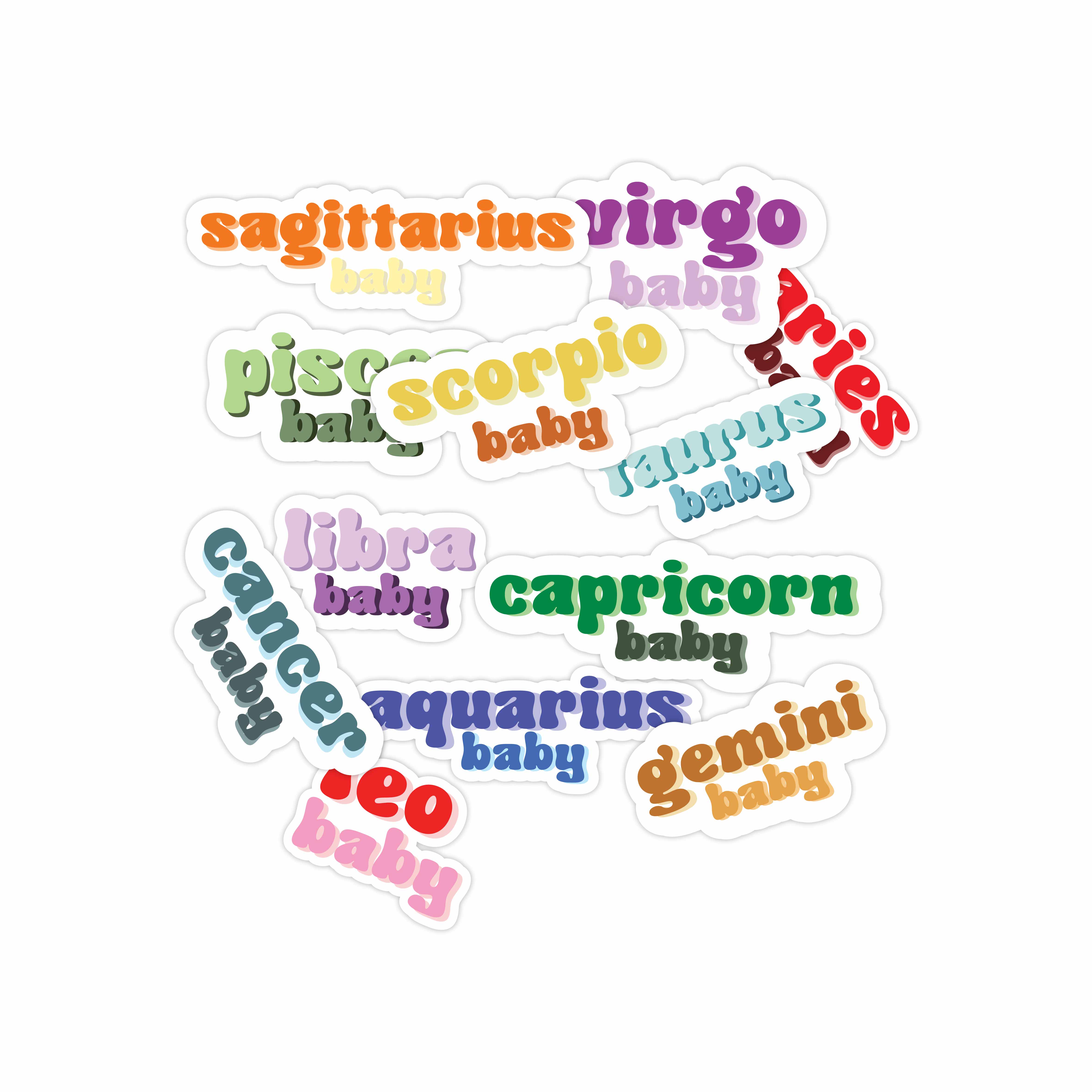 Zodiac Signs Stickers
