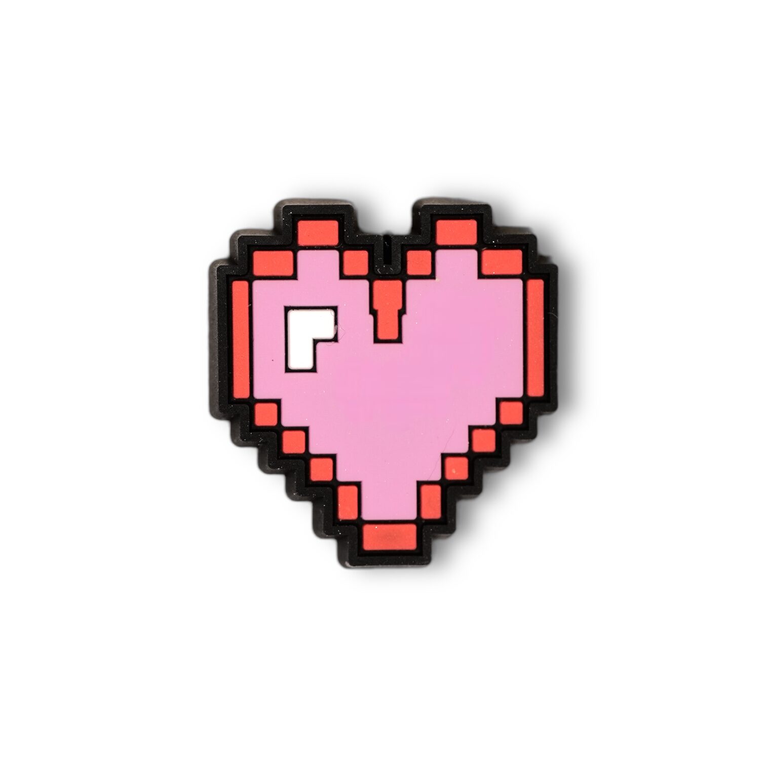 Pixel heart pin