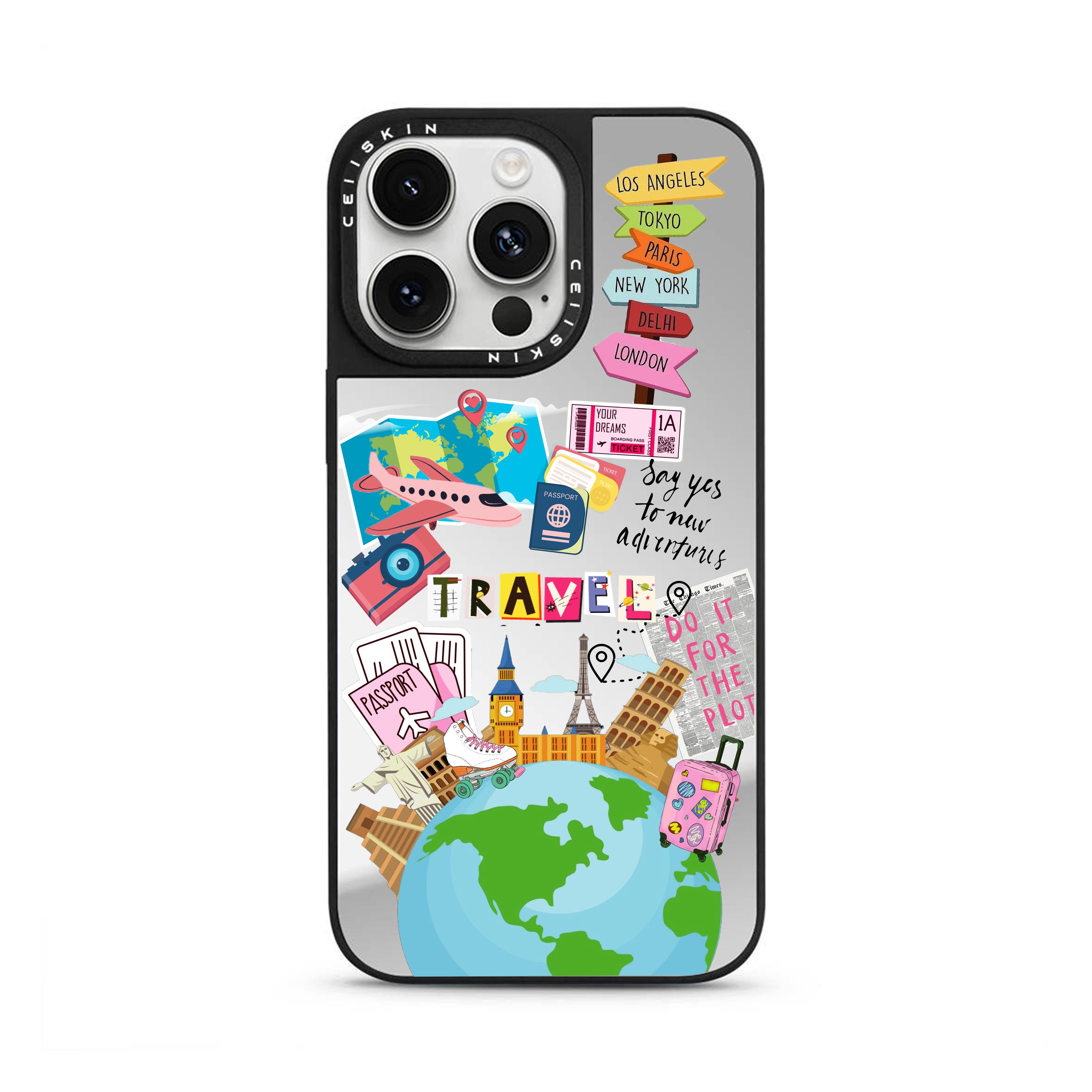 Travel Addict - Mirror Case