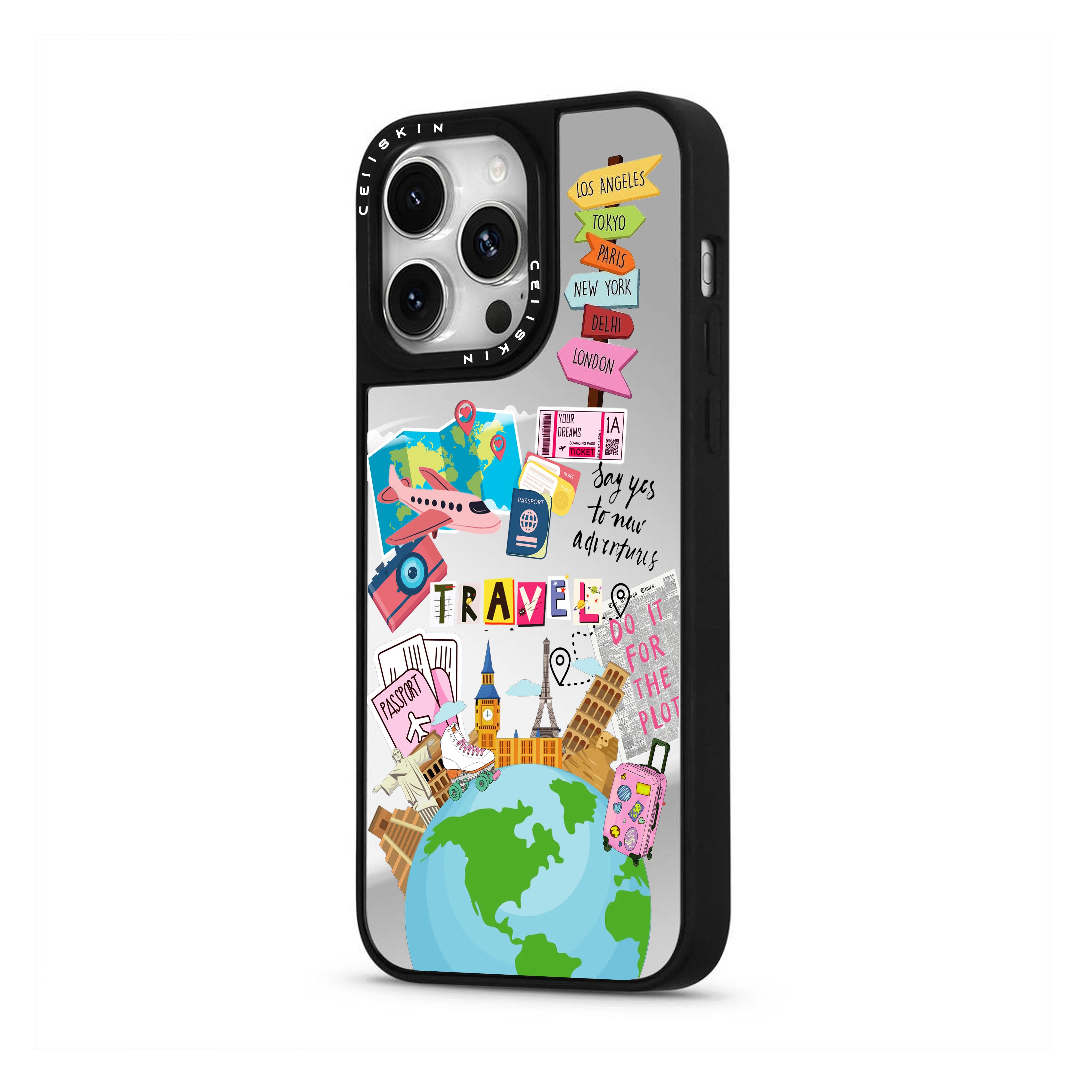 Travel Addict - Mirror Case