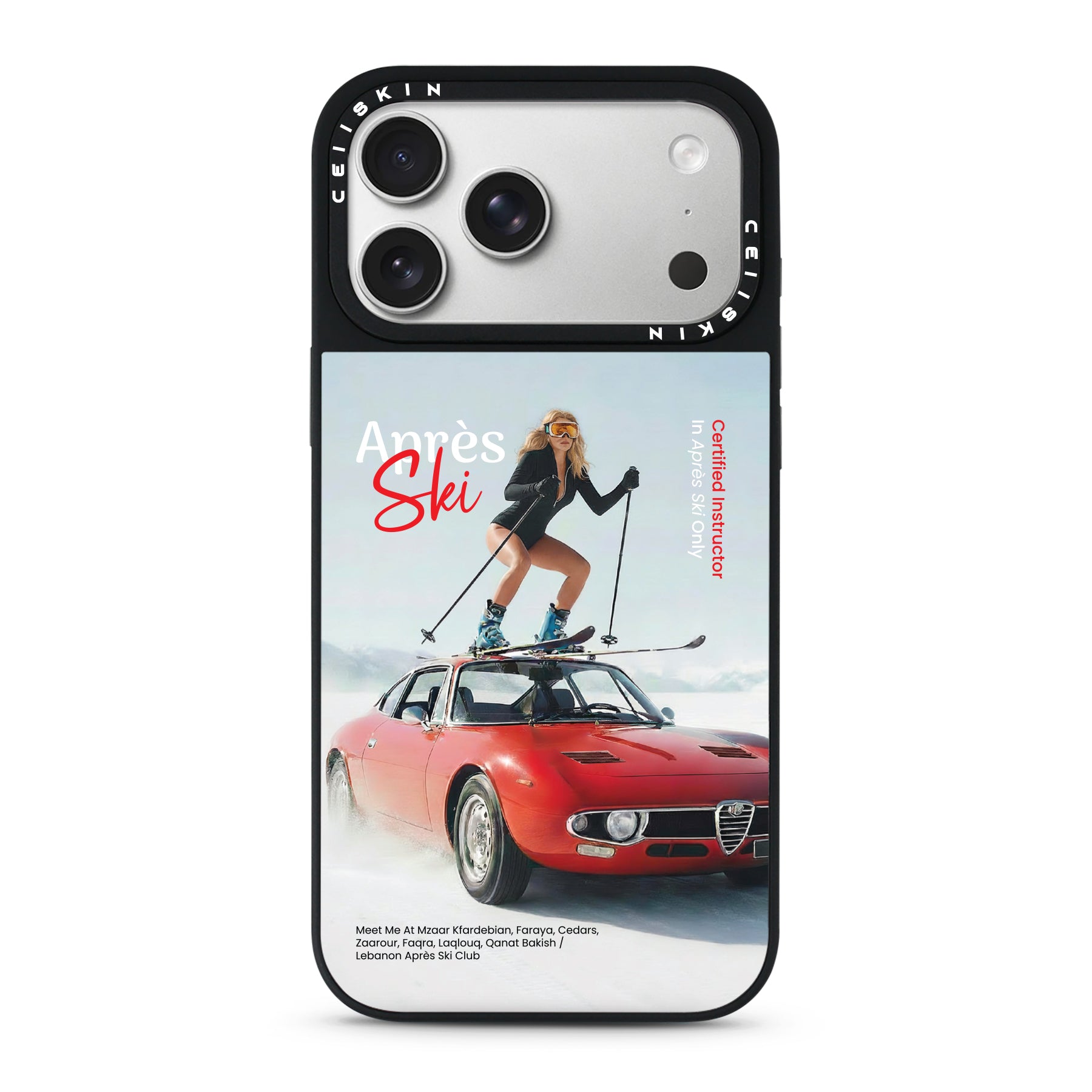 Après Ski Instructor - Mirror Case