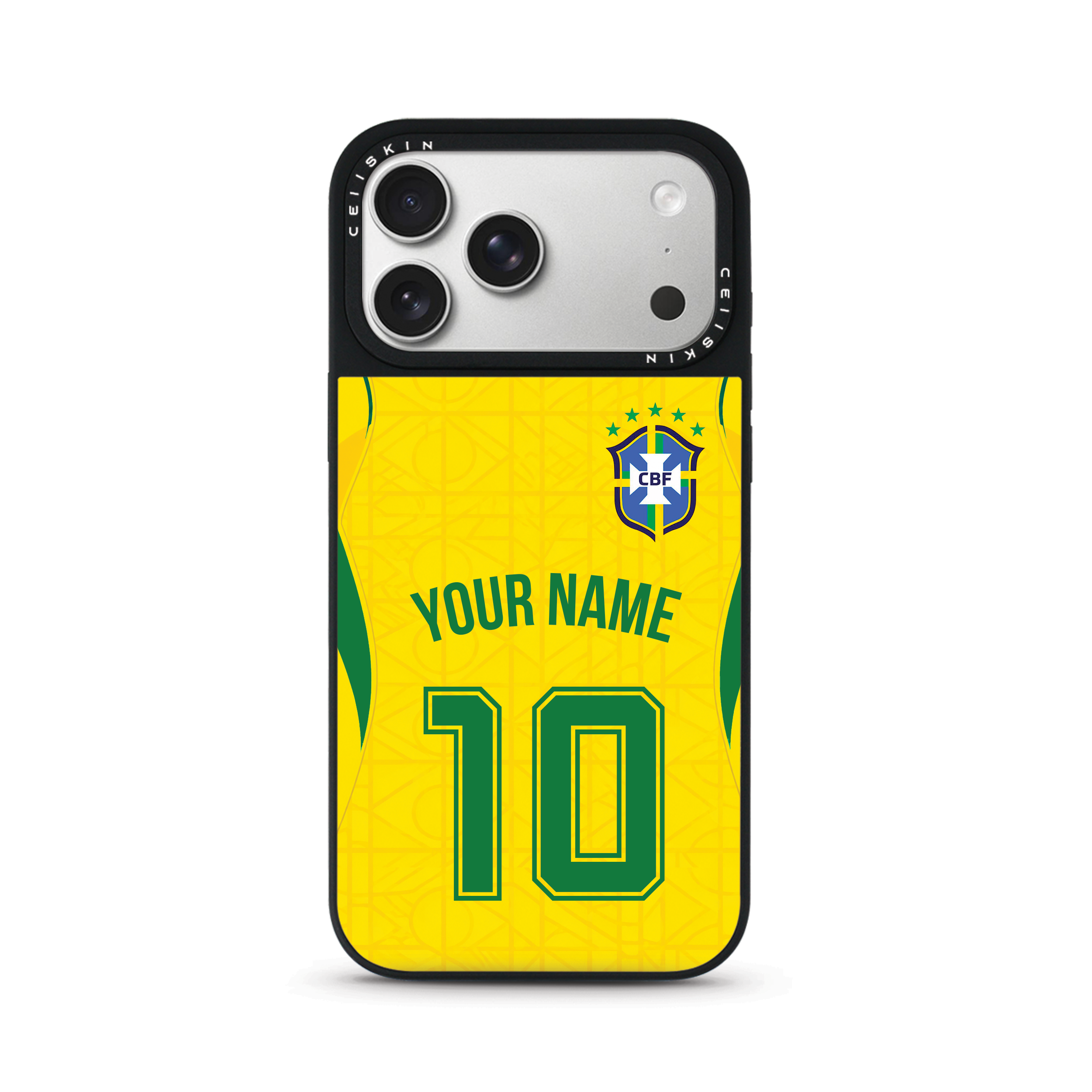 Brazil Jersey - Custom Design Case