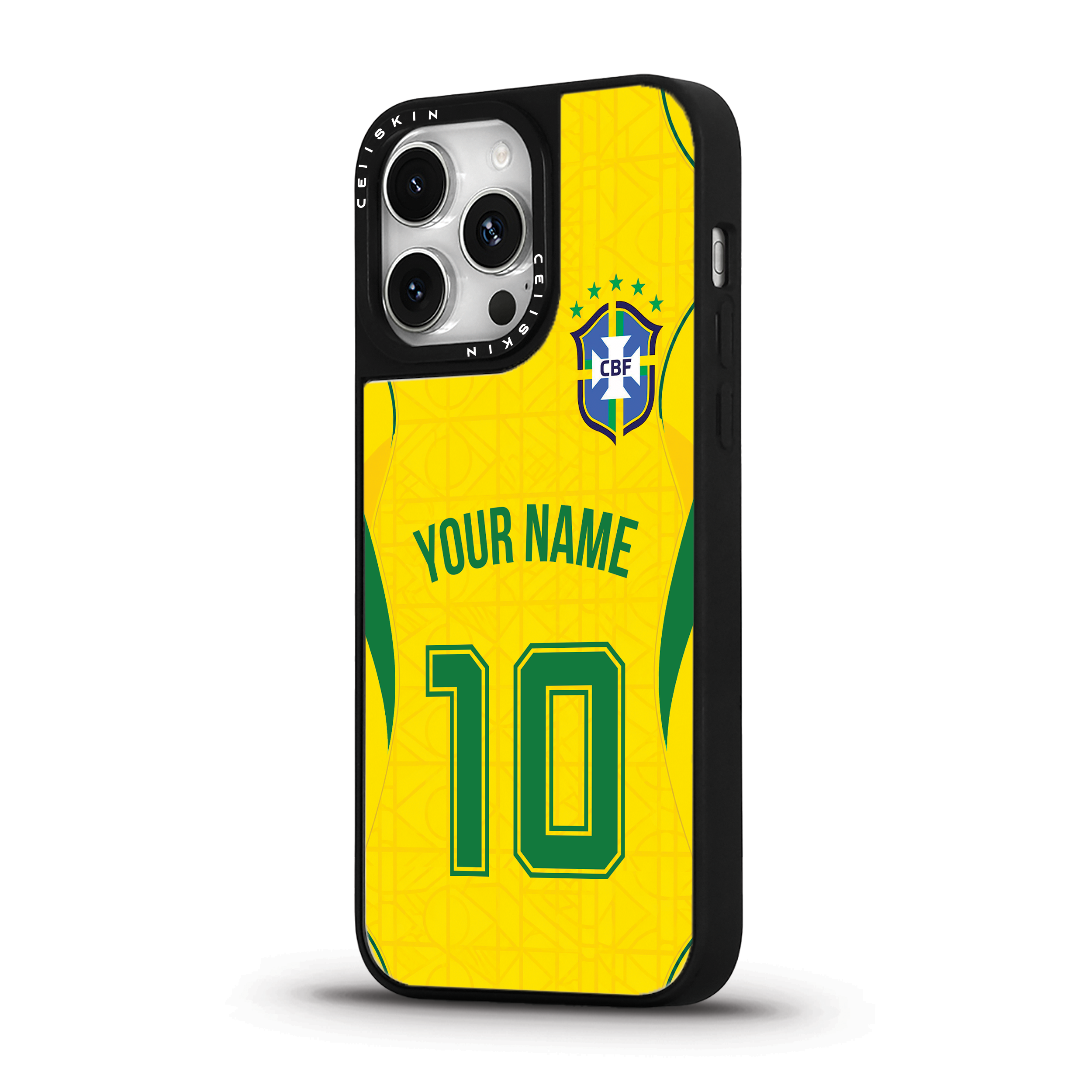 Brazil Jersey - Custom Design Case