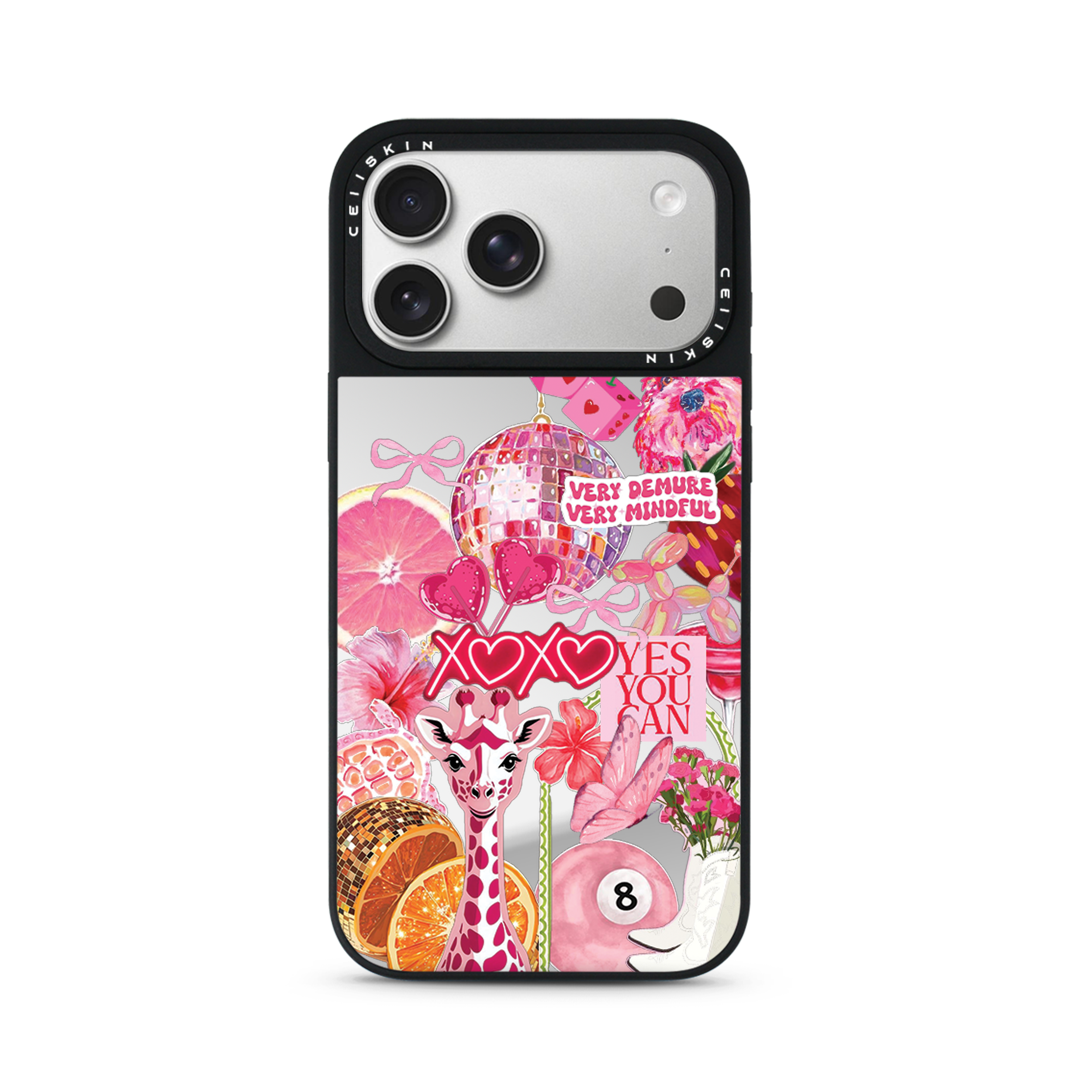 Pink Chaos - Mirror Case
