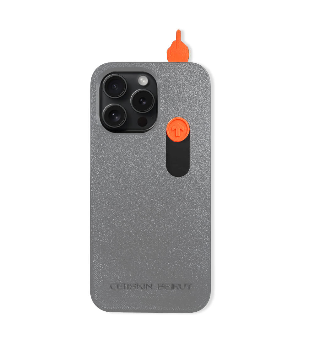 2025 Trend - "Express-it" Middle Finger Case by CEllSKIN BEIRUT