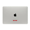 Three Hearts Sticker