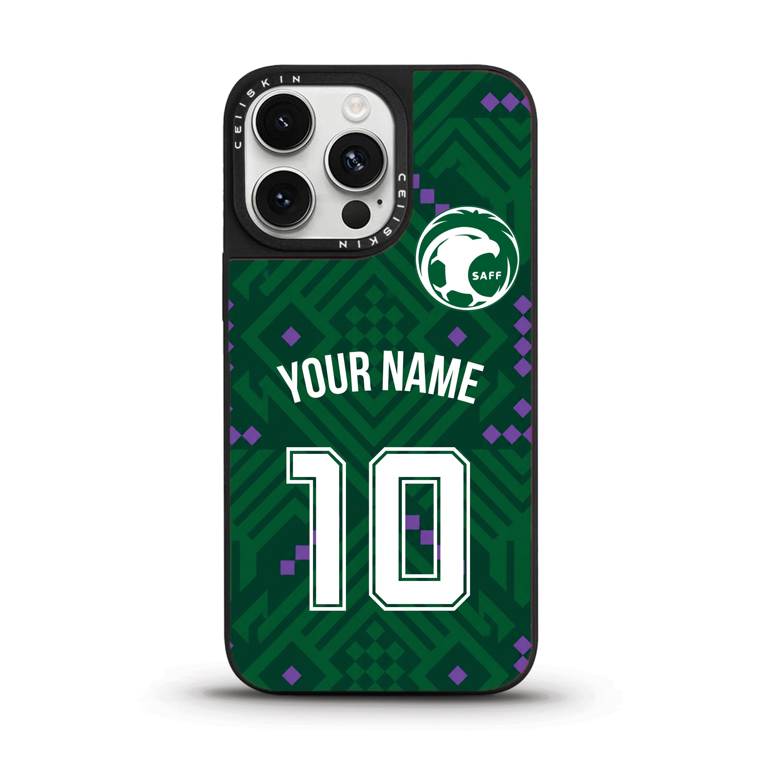 Saudi Arabia Jersey - Custom Design Case
