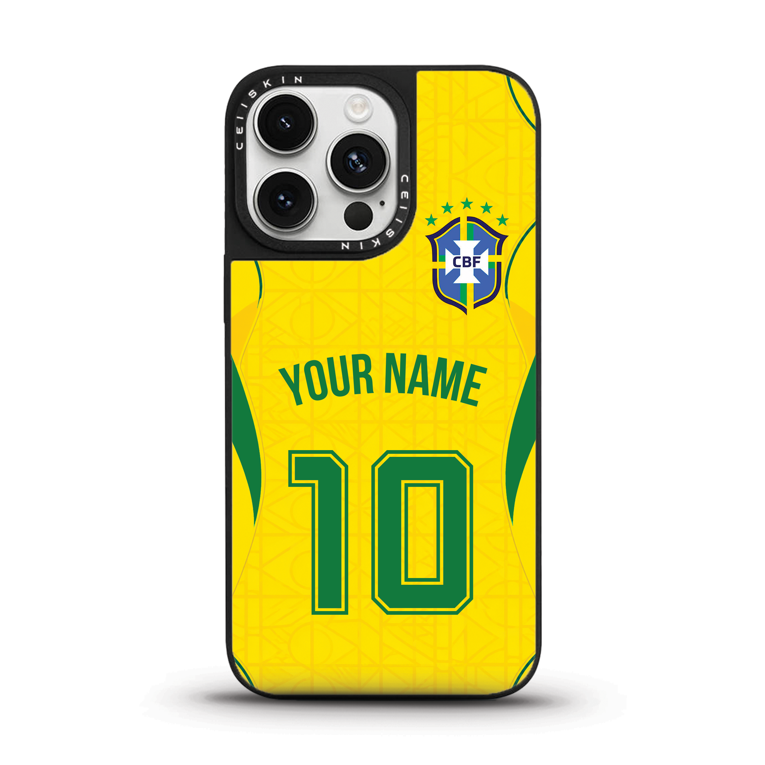 Brazil Jersey - Custom Design Case