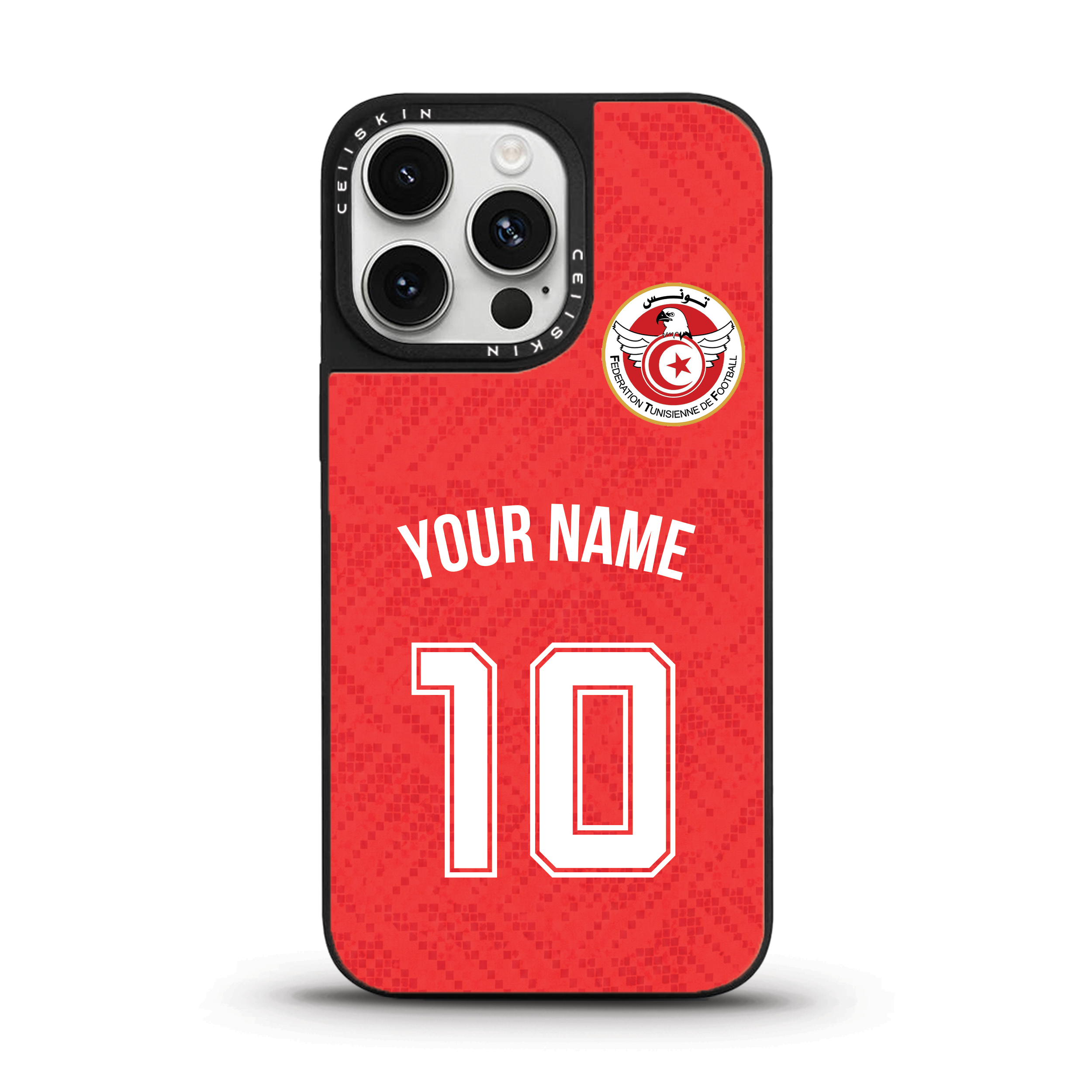 Tunisia Jersey - Custom Design Case